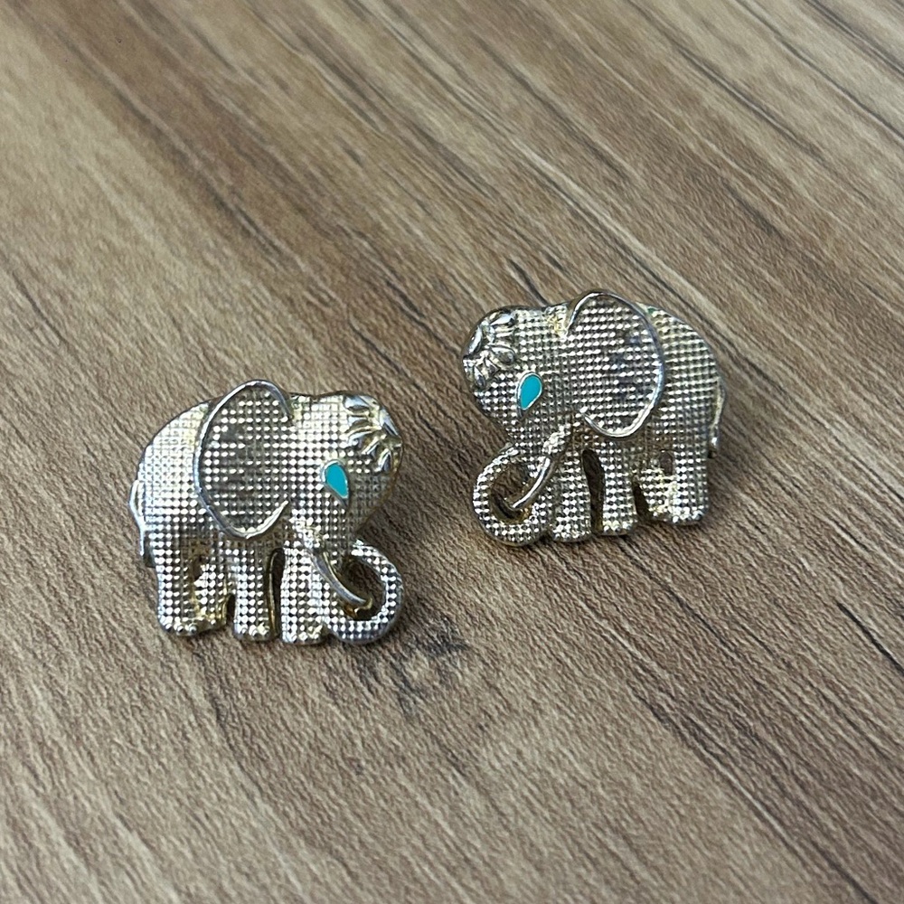 Lilly Pulitzer Elephant Earrings